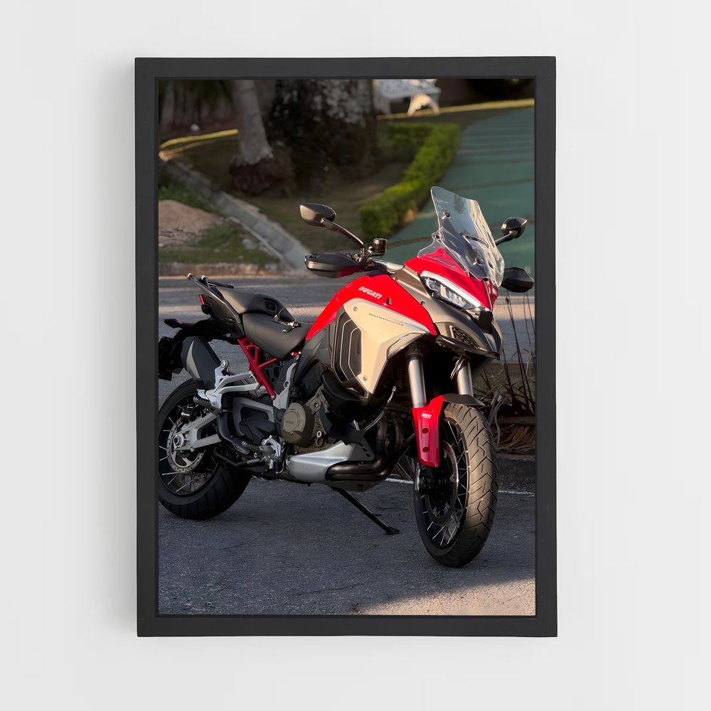 Poster Multistrada vs magnifique – affiche Ducati (vue 2)